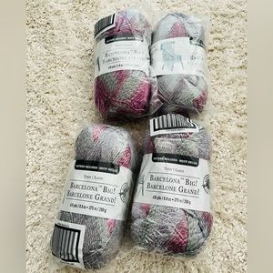 New yarn + bamboo hoop